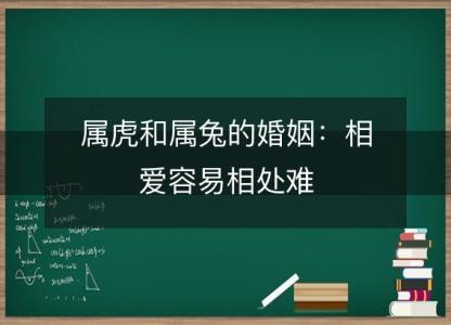 属虎和属兔的婚姻:相爱容易相处难